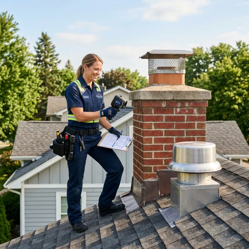 Technician removing a deceased bird from an indoor space in Somerville